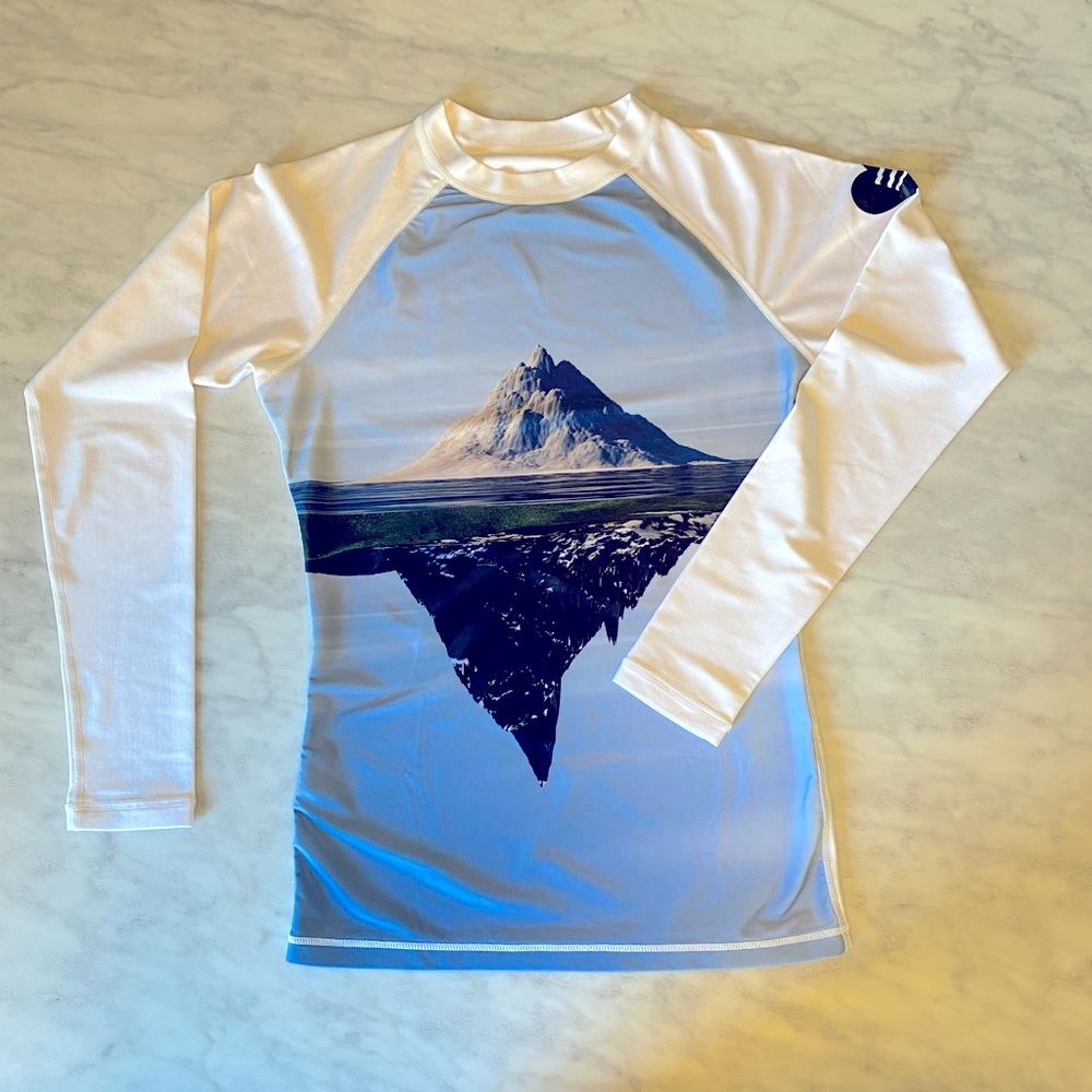 Rash guard Long sleeve T shirts Woman swimwear